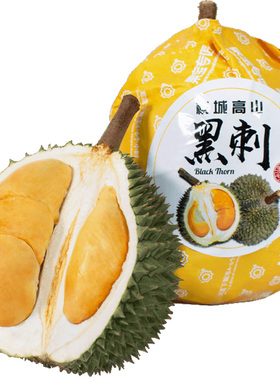 果宝专匠黑刺榴莲马来西亚进口Ｄ200液氮冷冻保鲜当季新果送礼