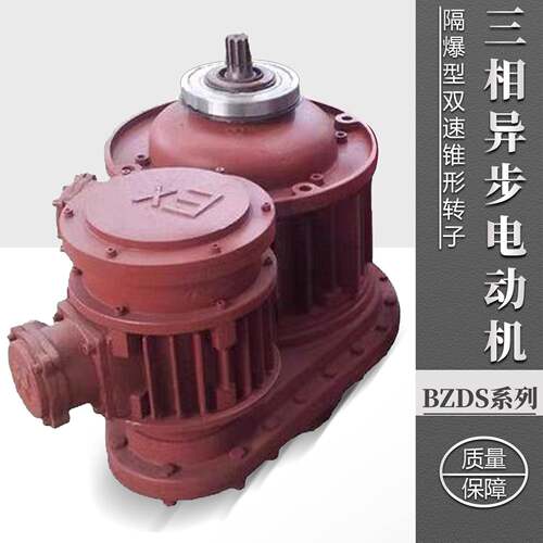 防爆电动葫芦起升电机BZDS系列隔爆型双速锥形转子三相异步电动机