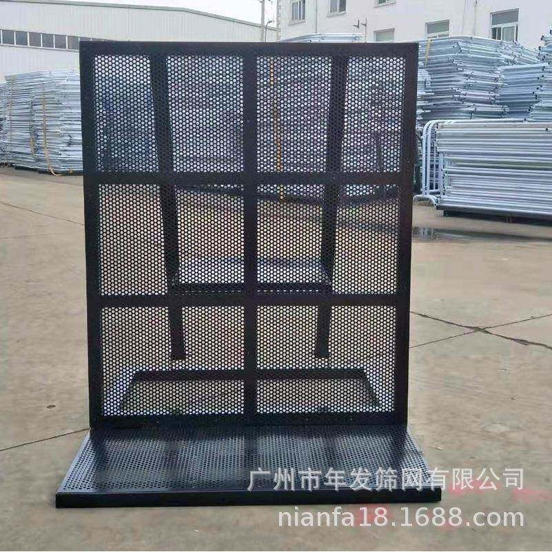 广州现货音乐节移动折叠护栏防爆铁马围栏活动现场马拉松围挡