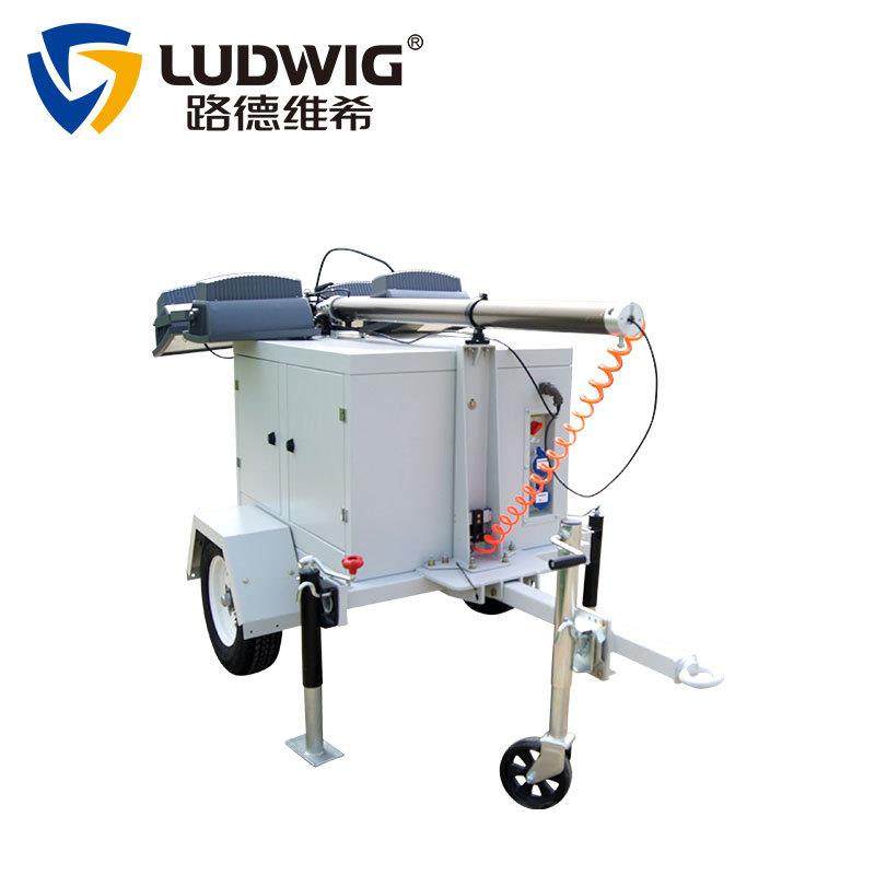 拖车式气杆自动升降移动照明车灯塔风冷汽油发电机4*1KW金卤灯,家装灯饰光源,投光灯/泛光灯,淘宝优惠券,粉丝福利购,淘宝优惠卷