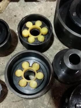 LMS双法兰弹性梅花联轴器LMM制动轮联轴器电机梅花联轴器