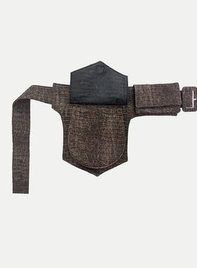 【国风香云纱】重磅油丝香云纱腰包DB-B240017