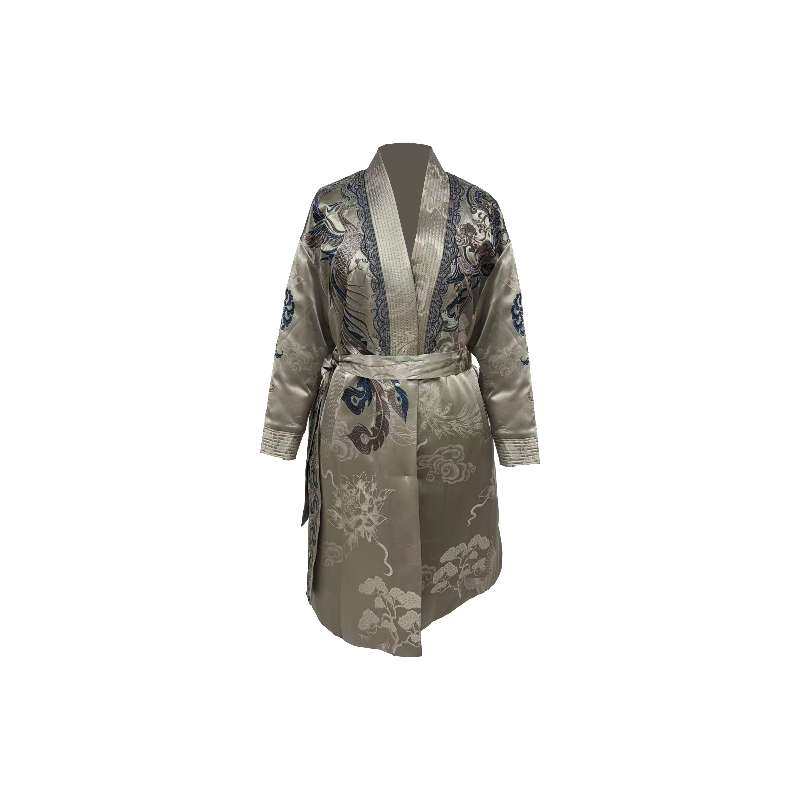 【鎏金引凤】绑带羽绒外套DB-S250247