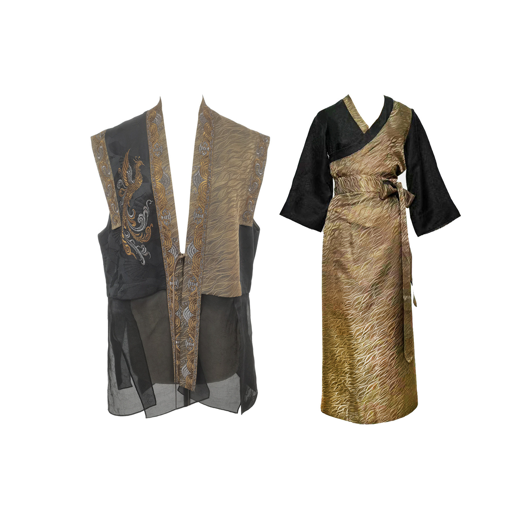 【鎏金引凤】藏袍连衣裙含片片马甲套装 DB-TZ260011,女装/女士精品,民族服装/舞台装,淘宝优惠券,粉丝福利购,淘宝优惠卷