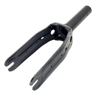 厂家直销适用于欢喜HX X7X8X9电动滑板车配件前轮金属前叉耐用