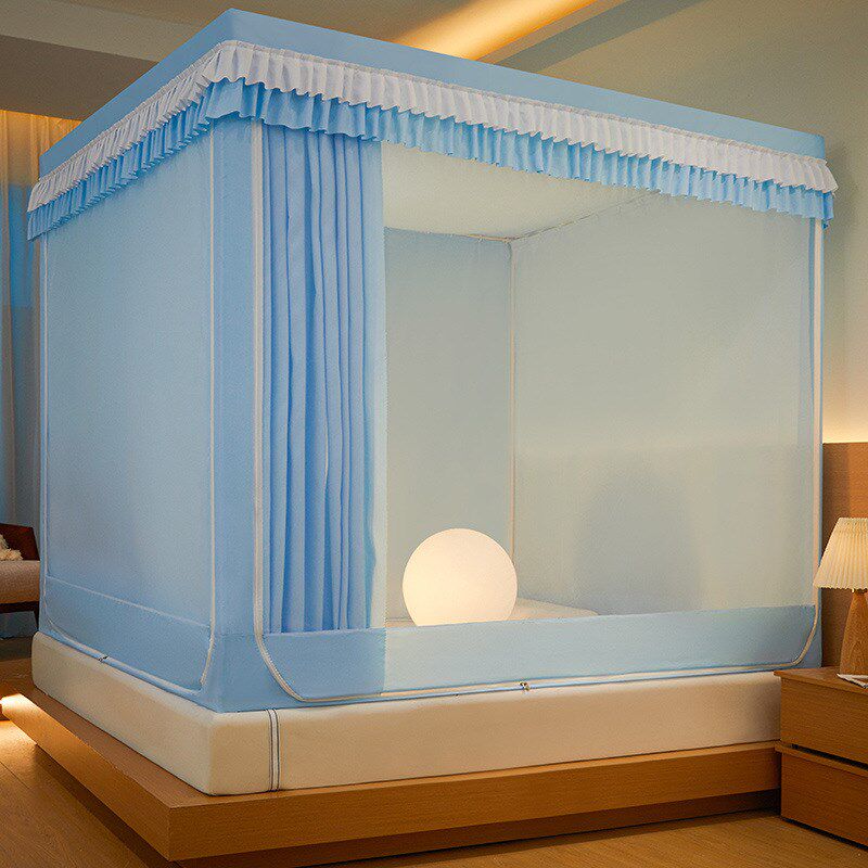 新款强遮光四季通用窗帘式蚊帐宿舍上下铺隔断帘床围挡布窗帘