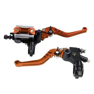 摩托改装 22mm液压可调牛角离合手柄 摩托车CNC六档碟刹车上泵7