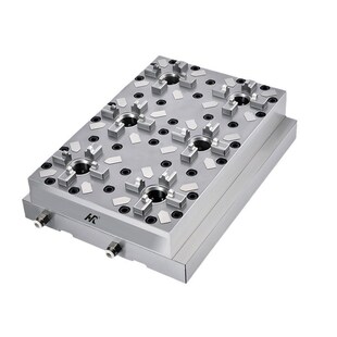 CNC精密气动定位铜公快速夹具工装伊诺瓦卡盘3R夹头工装夹具华瑞