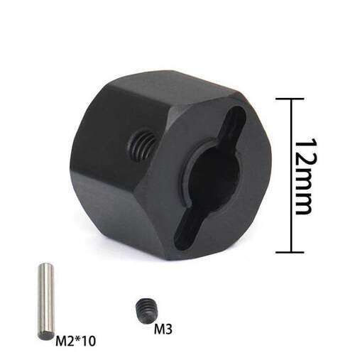 12MM 结合器 Axial SCX10 90046 攀爬车加长结合器7mm/8mm/9mm