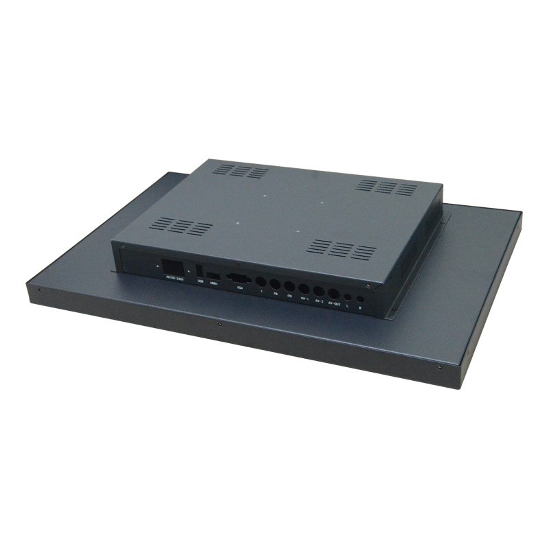 现货21.5寸工业监视器一体机广告机精密钣金件折弯焊接外壳加工