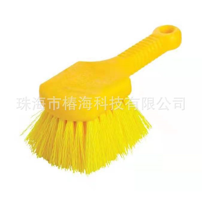 乐柏美rubbermaid短手柄多用途塑料刷 手刷 大头刷 FG9B2900YEL