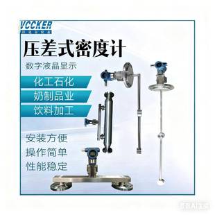 差压式密度计在线密度变送器双法兰差压式密度计投入式差压密度