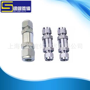 单向阀气体液体用高压不锈钢球式单向阀不锈钢焊接单向阀