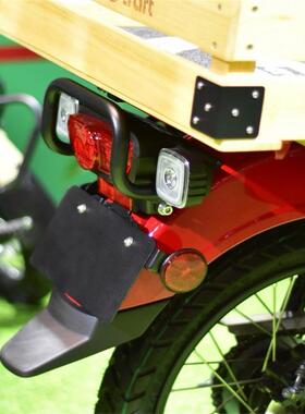 适用本田 Trail125 CT125 Hunter Cub 改装配件尾灯保险杠后护杠