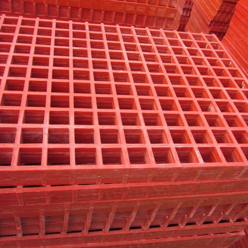 护树板防滑排水耐磨洗车房走道地沟网格拼接镂空玻璃钢格栅合集