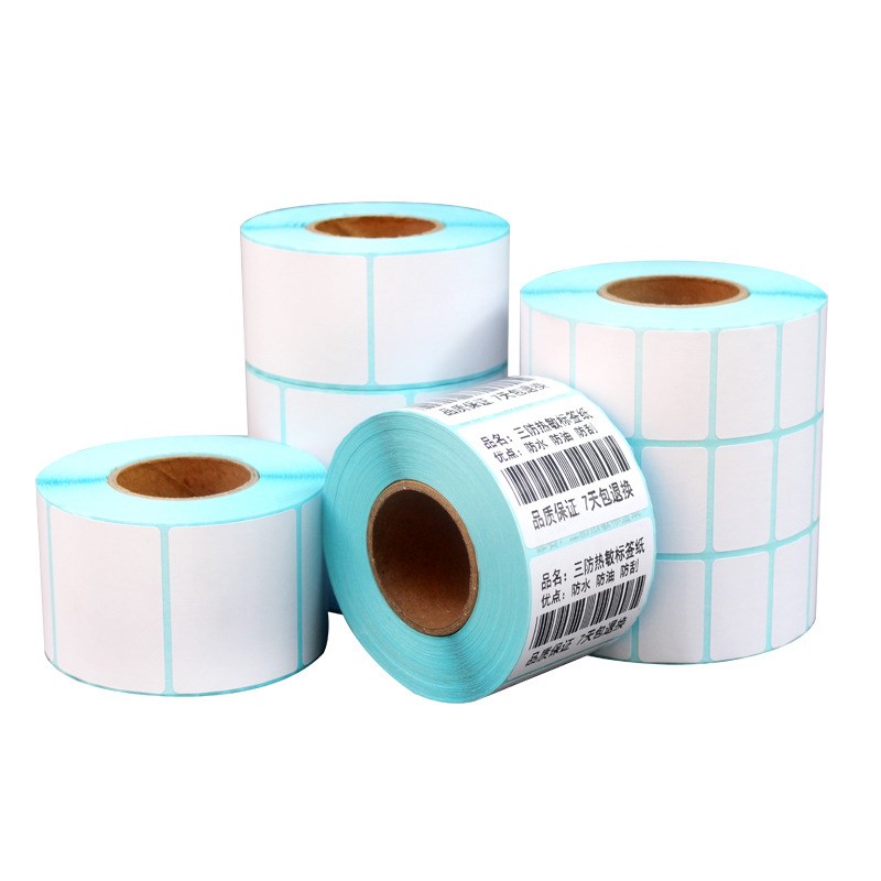 三防热敏不干胶贴纸标签纸条码纸100*100*500不干胶打印纸电子秤