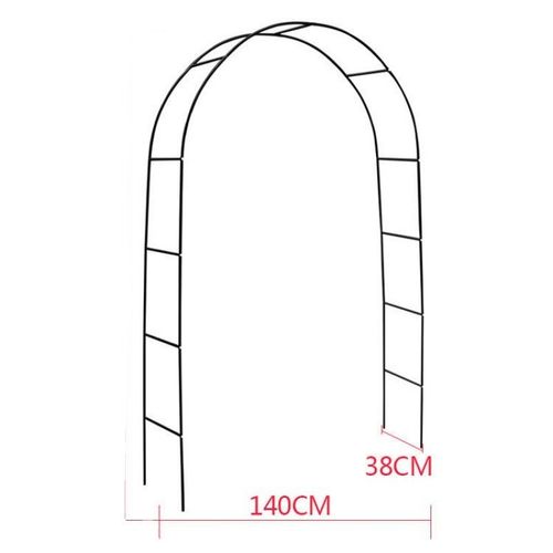 拱门花架园艺铁线莲月季拱形爬藤架攀爬植物支架杆葡萄架户外庭院