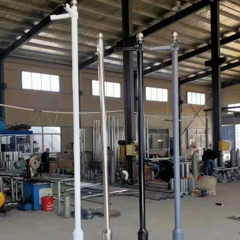 沈阳科华福威交通八角监控杆4米监控立杆不锈钢监控支架科华福威