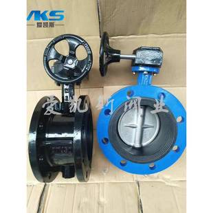 SD941X 16铸铁铸钢 手动电动软密封伸缩碟阀SD341X 法兰对夹式