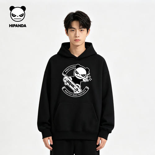 HIPANDA加绒加厚百搭情侣款外