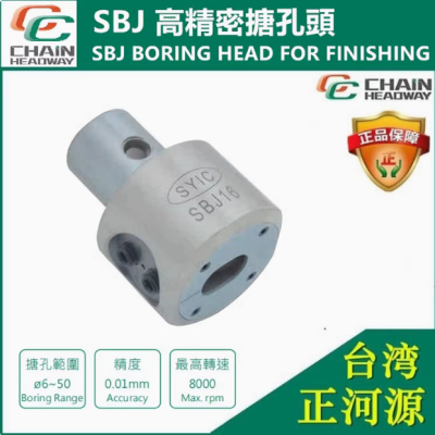 SYIC台湾SBJ12微精镗头高精密搪孔头SBJ-12替换式搪孔刀杆
