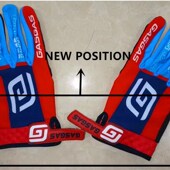 新款 gas爆款 现货五码 可触屏越野摩托车骑行户外运动长指耐磨手套