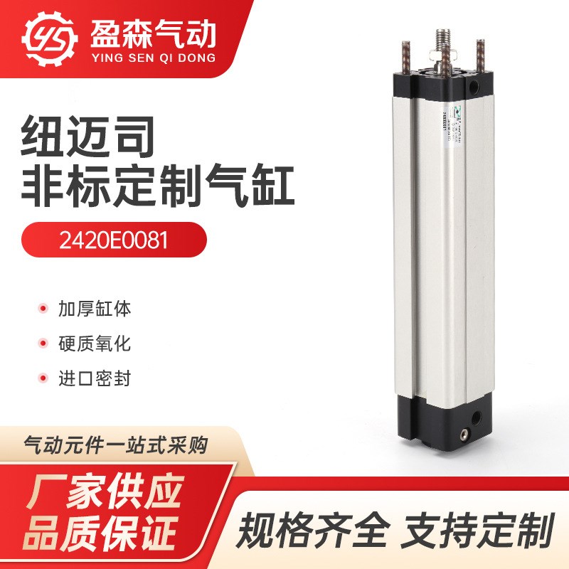纽迈司气缸2420E0081非标定 制气缸32x175伺服电动缸微型小型大推