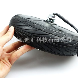 36V350W电机 一体外胎电机 厂家直供 9号ES电动滑板车电机配件