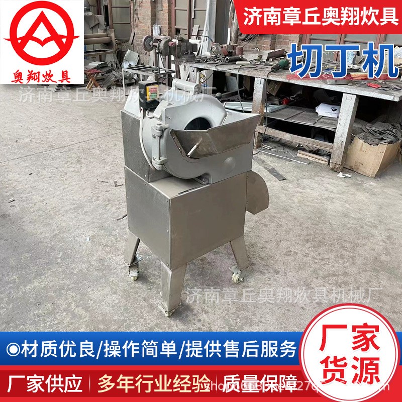 商用多功能切菜机小型家用食堂饭馆用切粒丁一体机果蔬肉粒切丁机