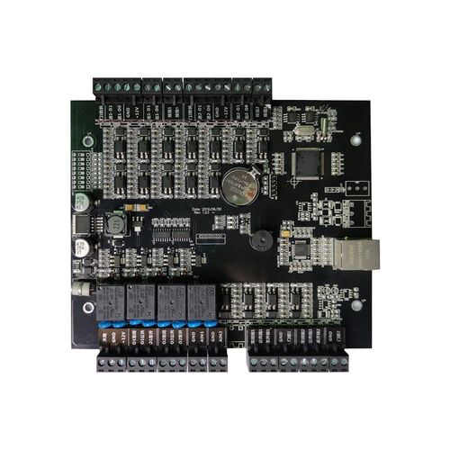 海宝城门禁控制板DC02双门控制器网络工业级设计报警输入输出互锁