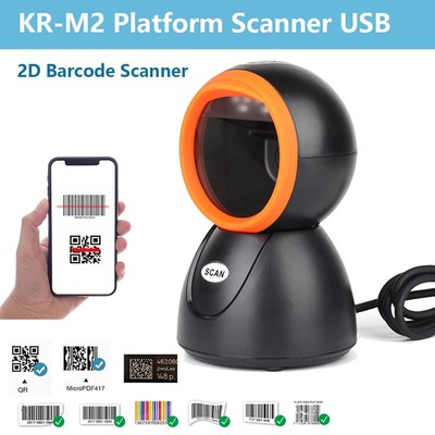 KEFAR Omnidirectional Platform 2D Barcode Scanner for Store
