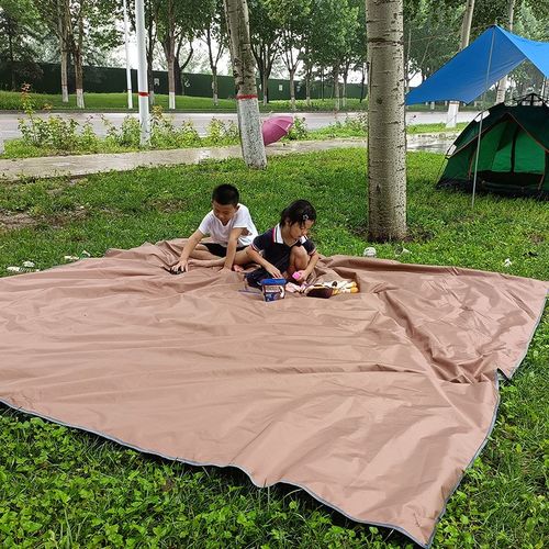 可印logo露营天幕野营旅游户外用品遮阳防雨露营天幕沙滩地席