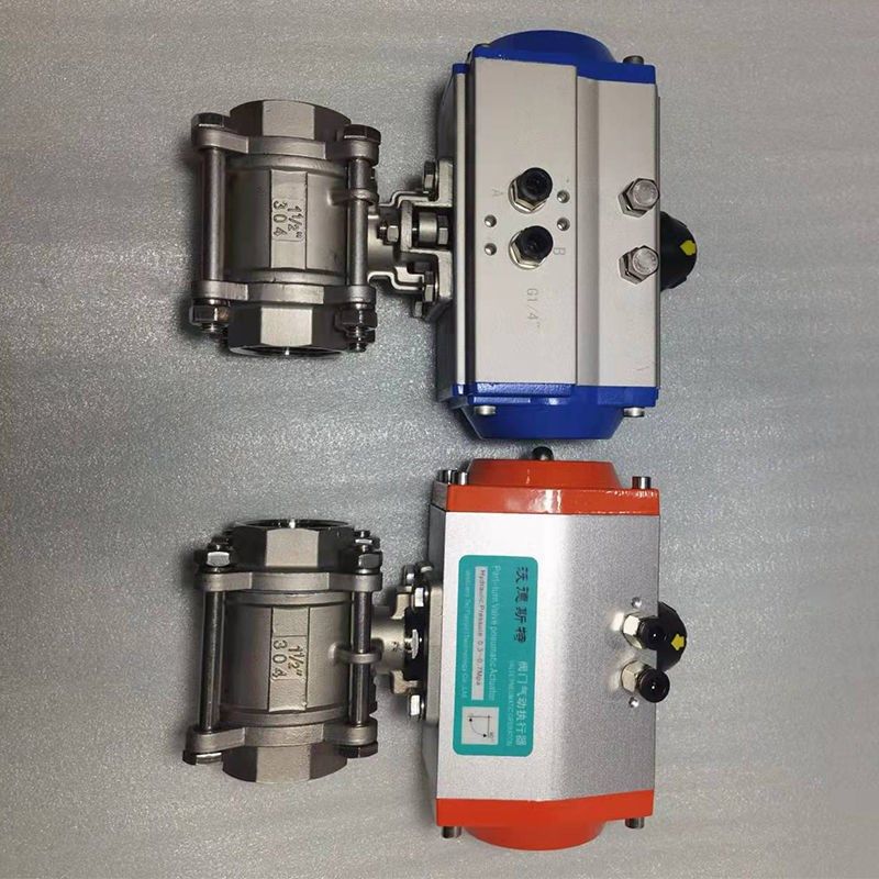 气动球阀气动不锈钢球阀气动水车球阀气动截止阀三片球阀阀洒水车,五金/工具,截止阀,淘宝优惠券,粉丝福利购,淘宝优惠卷