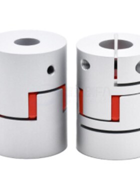 DEP16-D20/25/30/35/40/40L/55/65/80梅花联轴器铝合金螺钉夹紧型