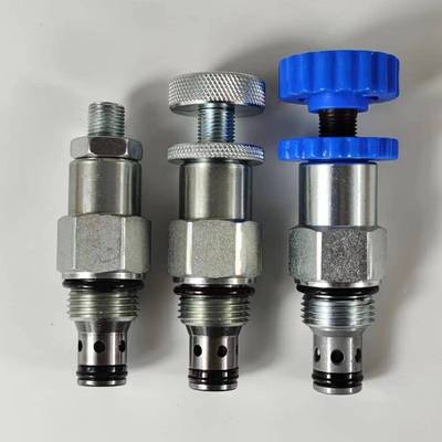 液压螺纹插装直动式调压阀安全阀溢流阀CRV02/RV08/YF08