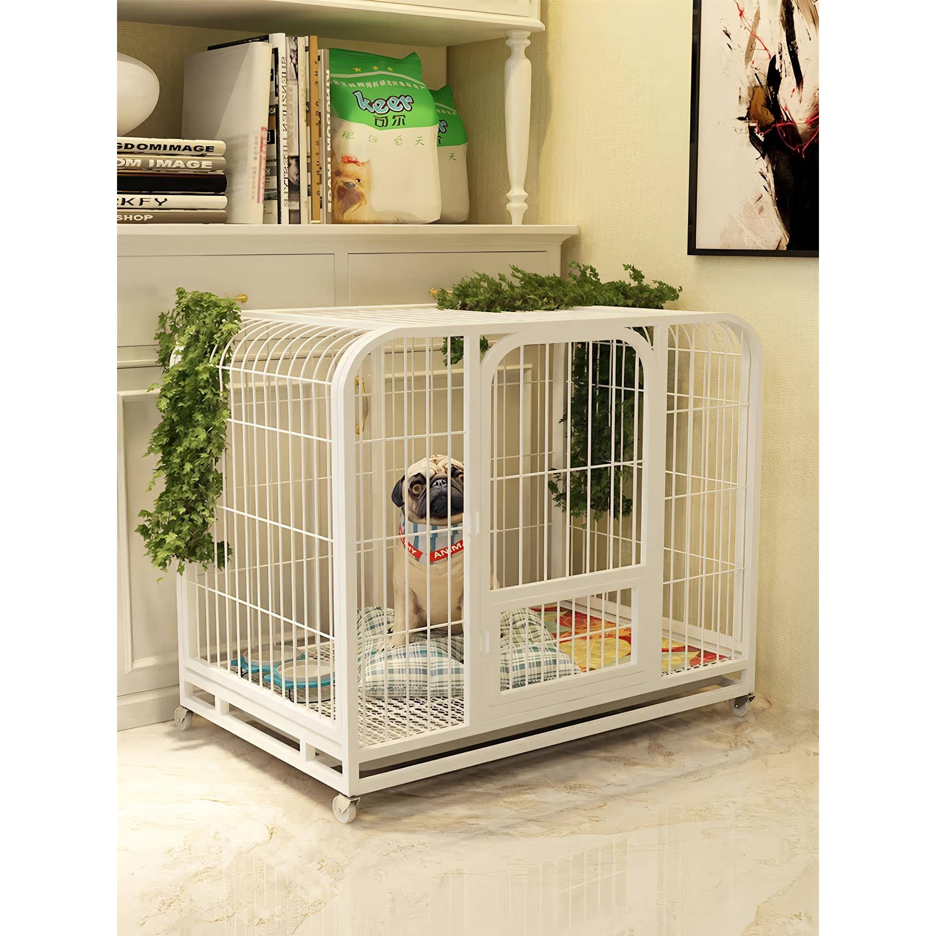 狗狗笼子小型犬室内家用带厕所分离宠物中型犬柯基金毛大型犬狗窝