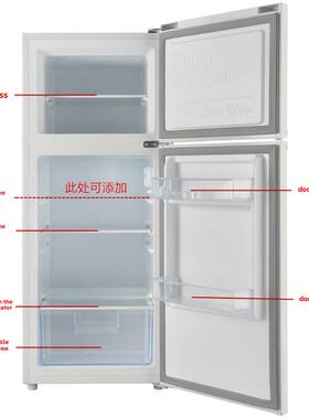 适用TCL冰箱冷藏室玻璃隔板抽屉门搁架BCD-118KA9/118KF1/120C