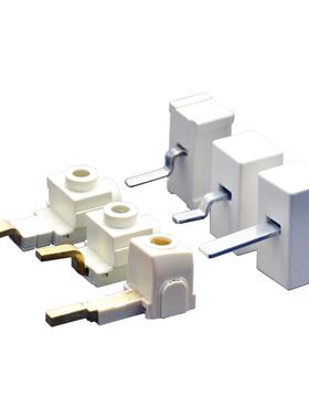 汇流排接线进线端子漏电开关1234P柱头连接直头弯头100ADPN转接盒