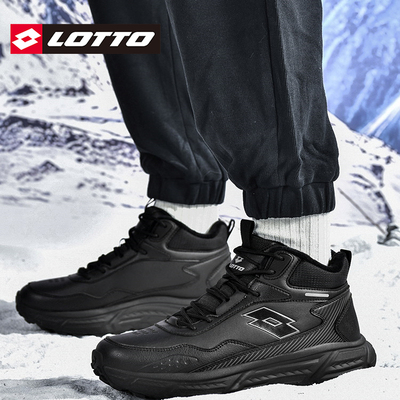 冬季加绒保暖户外鞋乐途高帮棉鞋