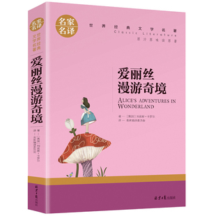 爱丽丝漫游奇境 全店任选 世界文学名著中小学生青少年课外阅读书 5本20元