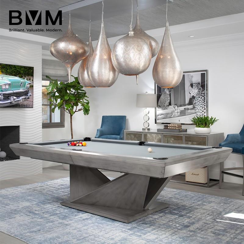 罗利家用台球桌豪宅别墅会所花式九球黑八高端轻奢桌球台标准型