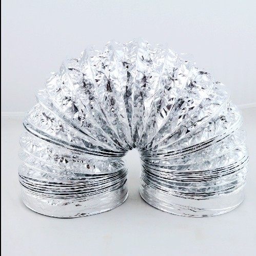 100mm/150mm/200mm双层加厚铝箔管不锈钢抱箍换气扇排气扇配件