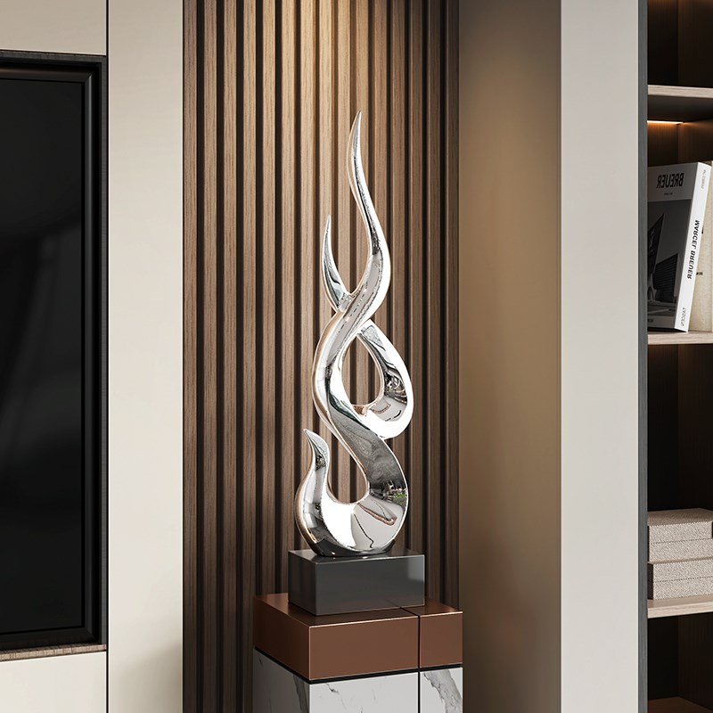 轻奢家居节节高升摆件客厅电视柜玄关酒柜L装饰品乔迁新居高端礼