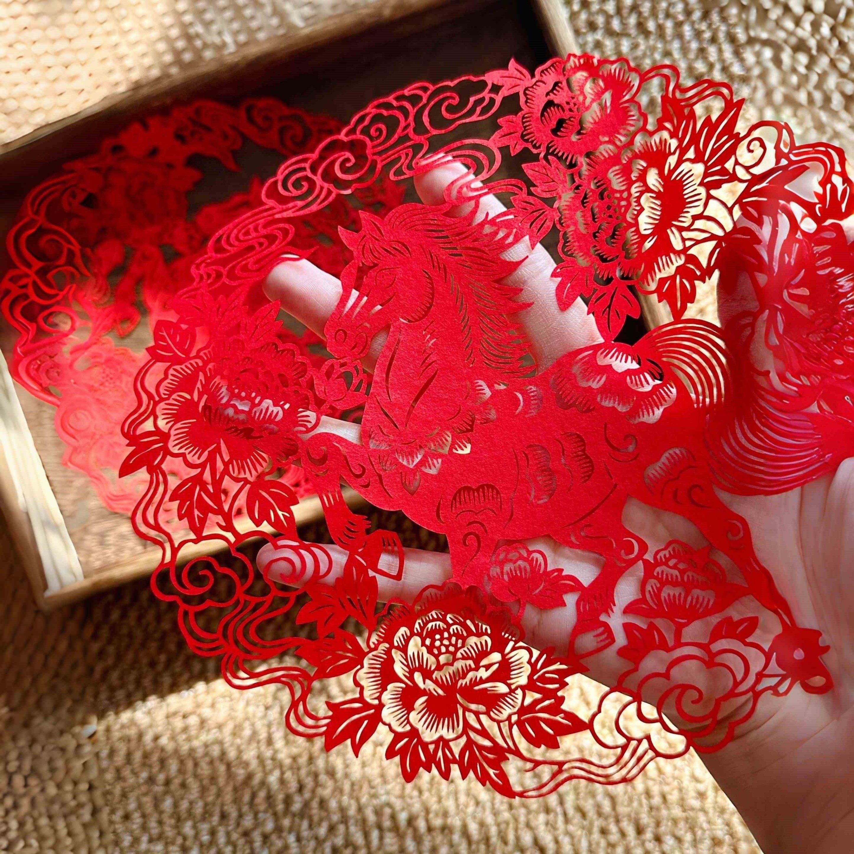 中国风特色蔚县传统剪纸手工宣纸窗花玻璃贴2026马年装饰民俗礼品,节庆用品/礼品,喜字/剪纸/贴纸,淘宝优惠券,粉丝福利购,淘宝优惠卷