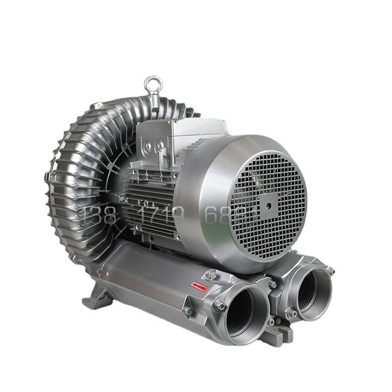 厂家供应粪污发酵罐用旋涡风机有机肥生物发酵曝气高压罗茨鼓风机