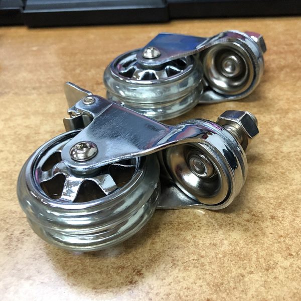 轻型铸铁轮子万向轮手推车全铁脚轮烤箱漆房门窗家具设备轮