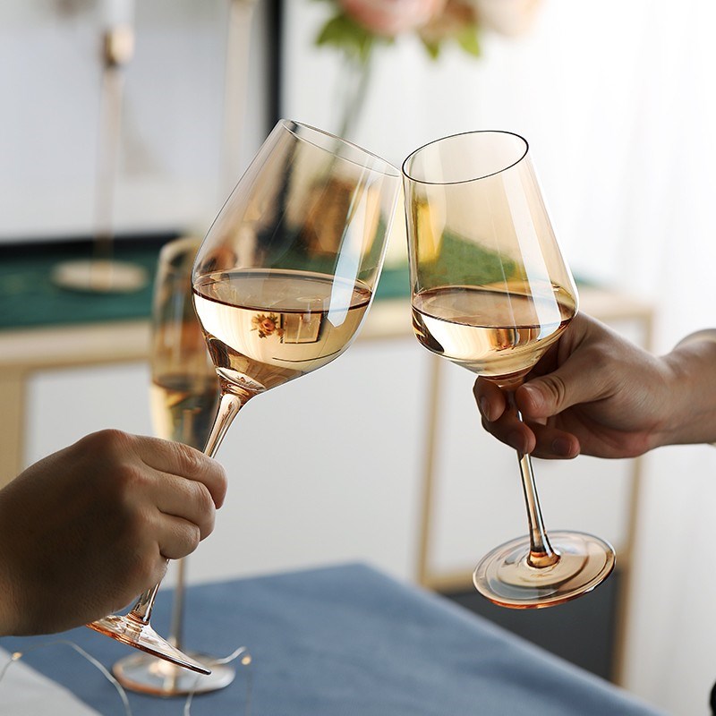 红酒杯套装水晶玻璃家用香槟杯创意高脚杯葡萄酒杯欧式小奢华大号