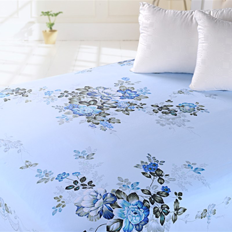 民光床单单件1.8米床全棉磨毛中式传统老式国民床单