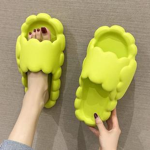 男 厚底凉拖鞋 女夏季 时尚 云朵情侣居家用室内外穿浴室洗澡防滑拖鞋