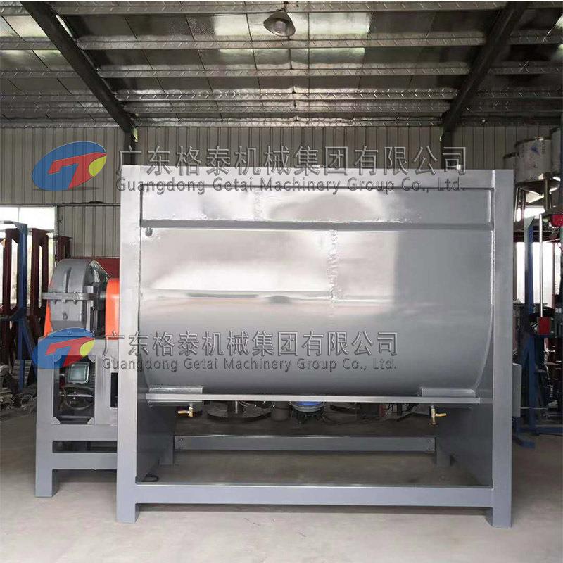 厂家生产烘干机设备洗衣粉物料卧式搅拌机加少许液体均质混合机